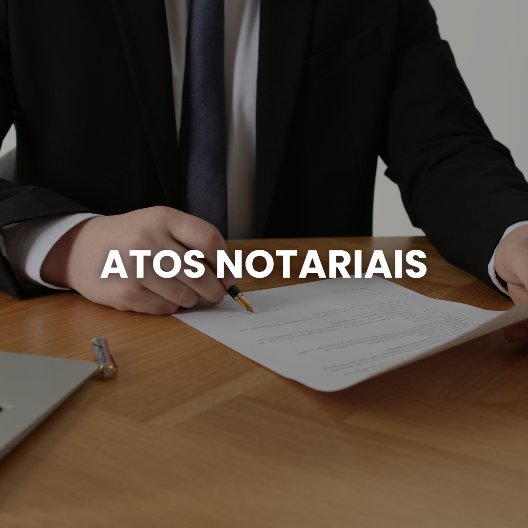 atos notariais